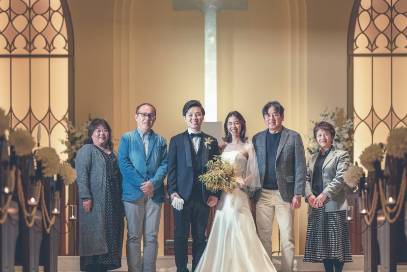 赤坂ル・アンジェ教会_家族・友人を撮影に呼べる