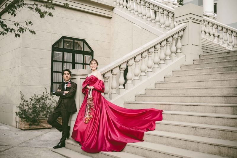 赤坂ル・アンジェ教会_カラードレスが豊富