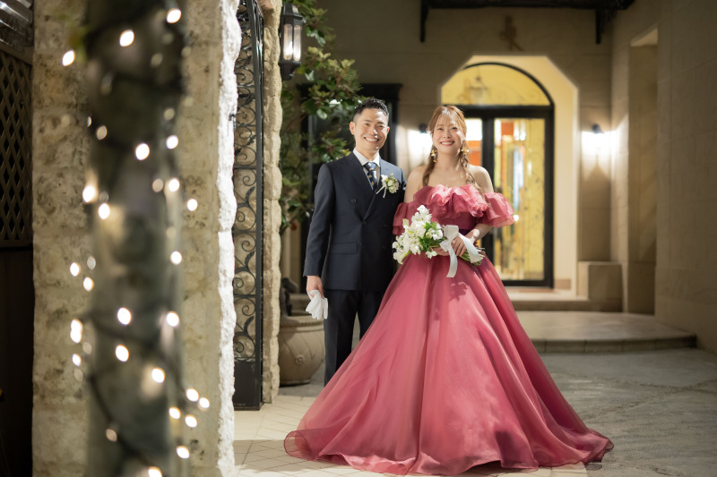 赤坂ル・アンジェ教会_カラードレスが豊富