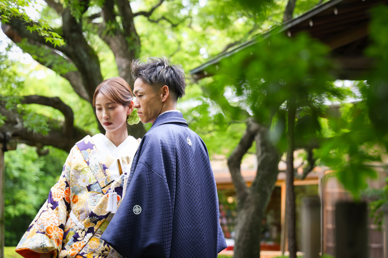 赤坂ル・アンジェ教会_庭園で撮影できる