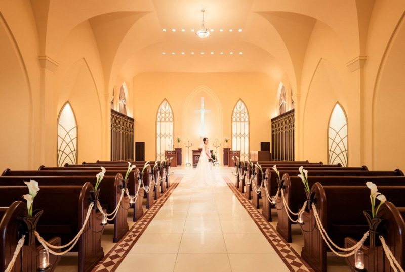 【写真映えNO.1】花嫁を輝かせる教会