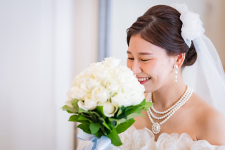 フローリストとの打ち合わせ