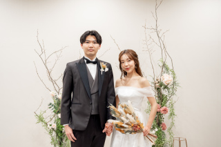 洋装スタジオ風撮影Natural Garden Decoration