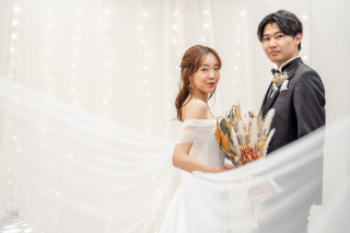 洋装スタジオ風撮影Curtain Light Decoration