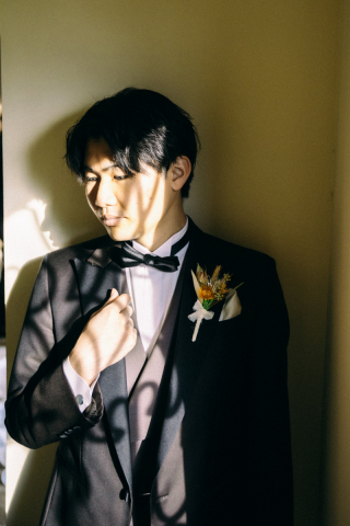 新郎様　ヘアセット