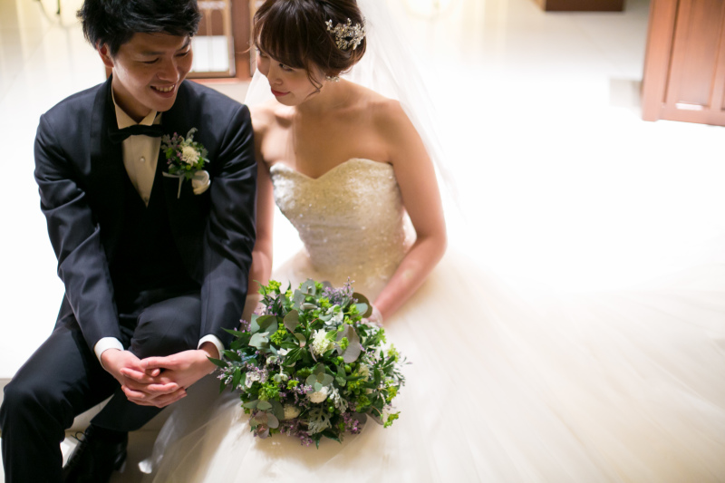 赤坂ル・アンジェ教会_ウエディングドレスが豊富