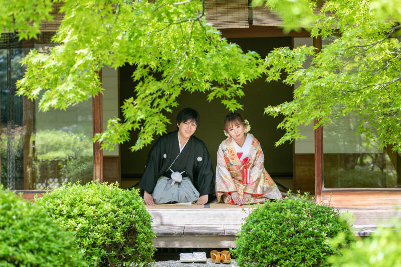 赤坂ル・アンジェ教会_庭園で撮影できる