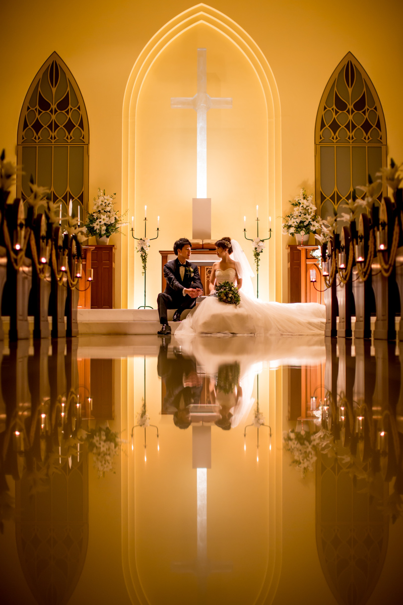 赤坂ル・アンジェ教会_チャペルで撮影できる