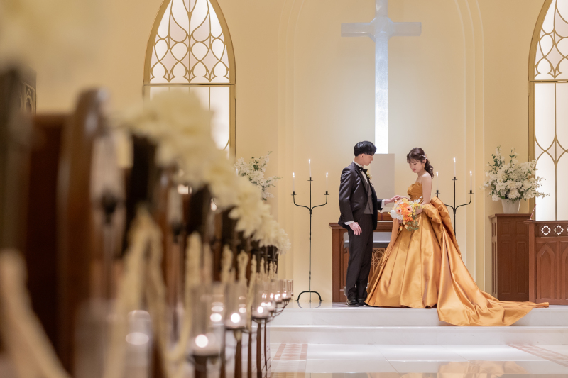 赤坂ル・アンジェ教会_チャペルで撮影できる