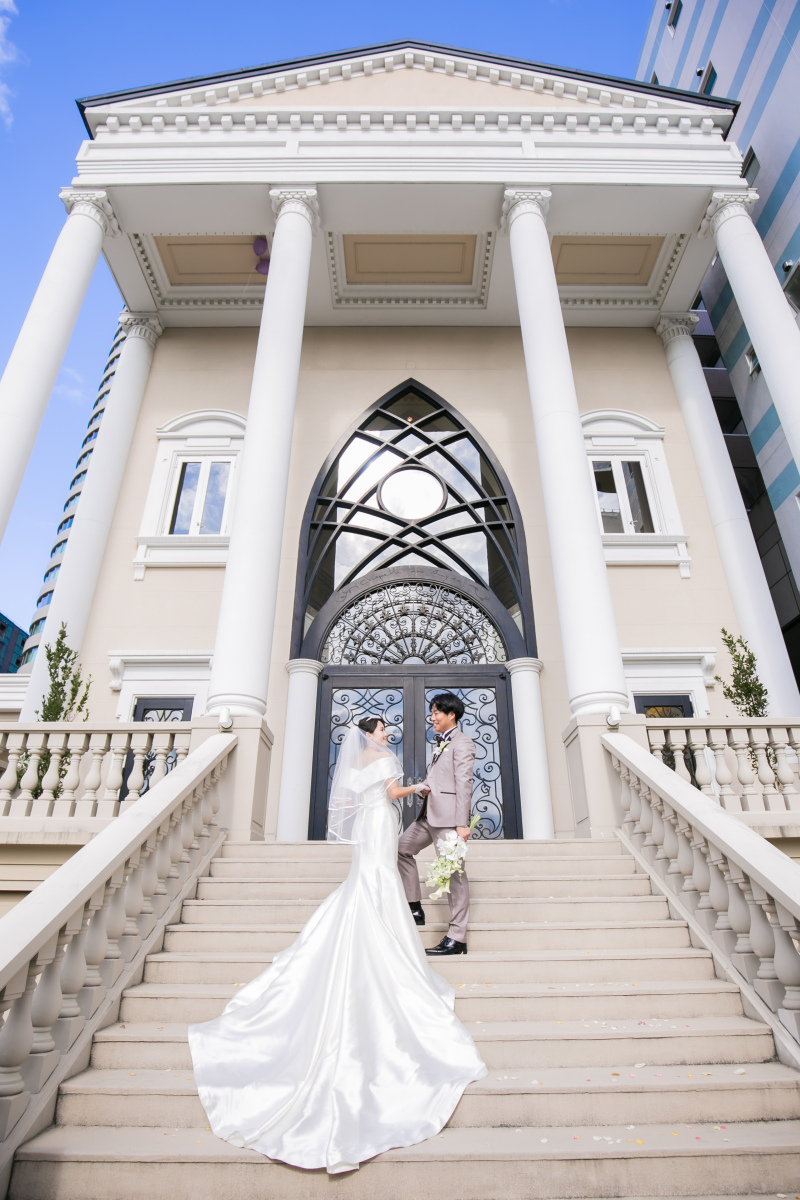 赤坂ル・アンジェ教会_ウエディングドレスが豊富