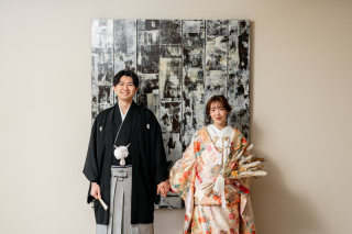 【和装フォト】教会内でスタジオ風撮影ができる＊衣裳＋美容＋100カットデータ