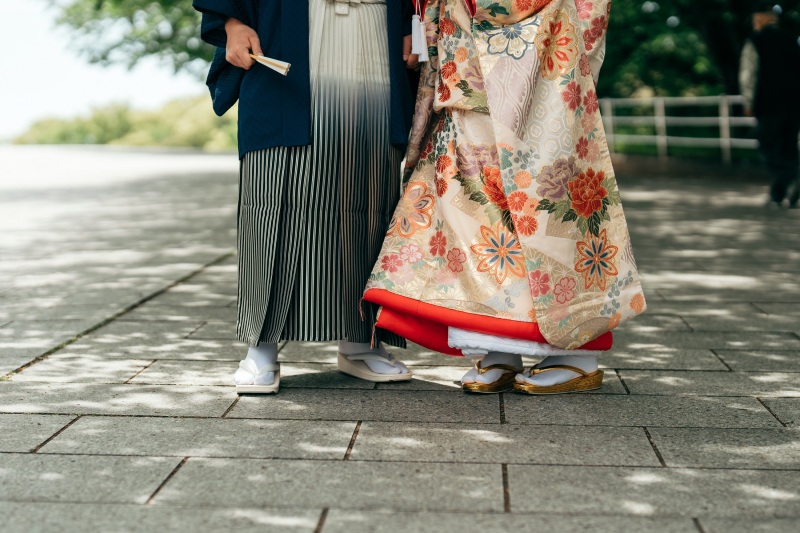 【和装フォトプラン】教会+舞鶴公園での撮影*衣裳+美容+100カットデータ