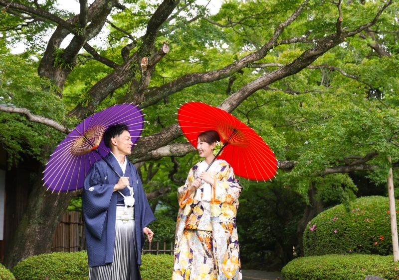 【和装&洋装】教会での撮影+ロケーション撮影*衣裳+美容+200カットデータ付き