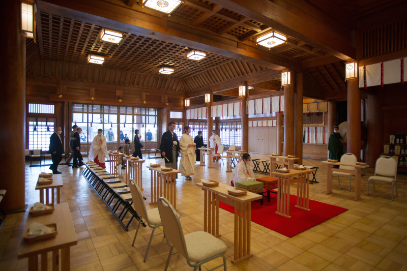 挙式の様子も撮影できます