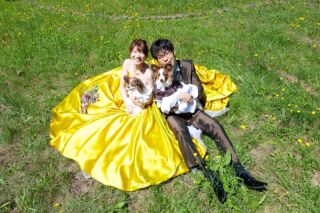 1年越しの撮影・・・大切な家族わんちゃんも一緒に【お客様の声】