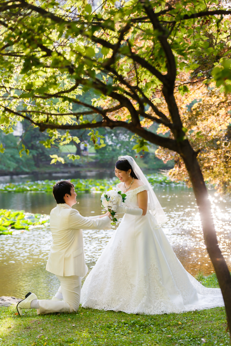 しっかりプロポーズも