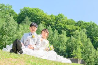 大好きな自然の中で。お二人らしいウェディングフォト【お客様の声】