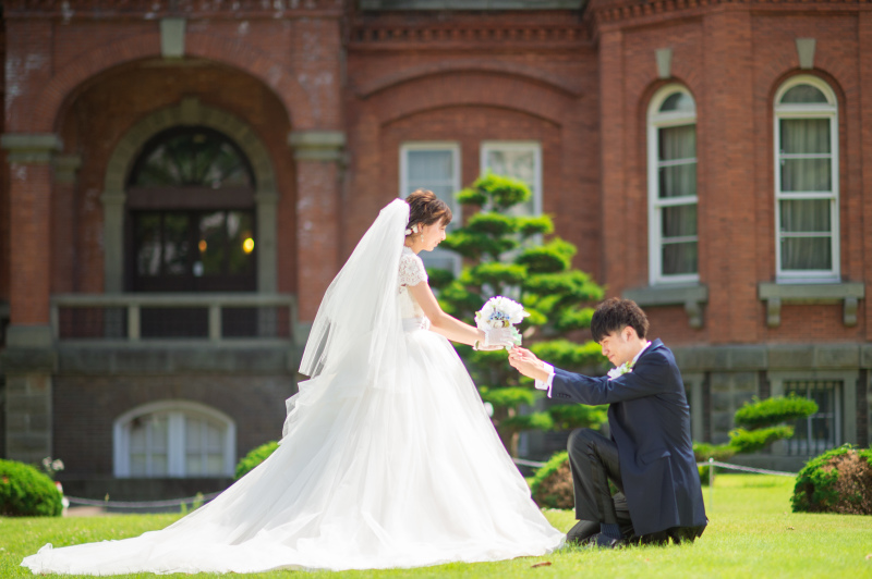 ご新郎様照れながらの誓いのことば