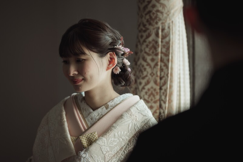 ヘア&メイクも希望どうりでした