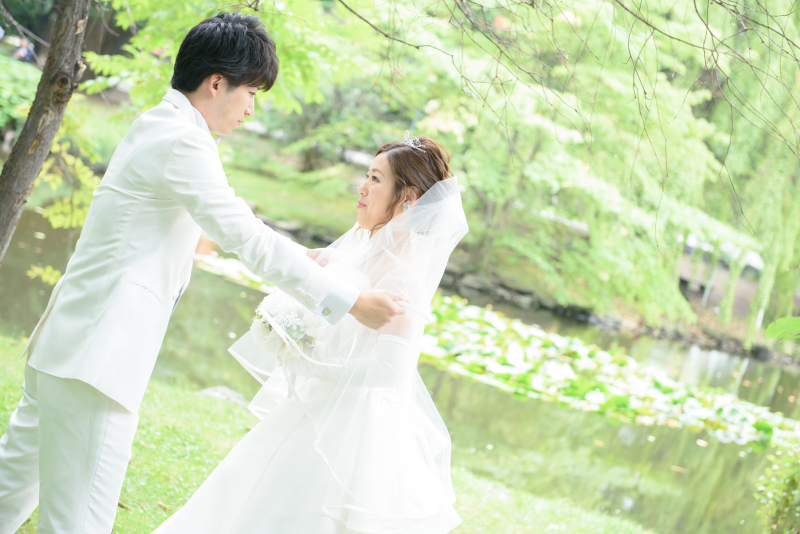 緑の中セレモニー