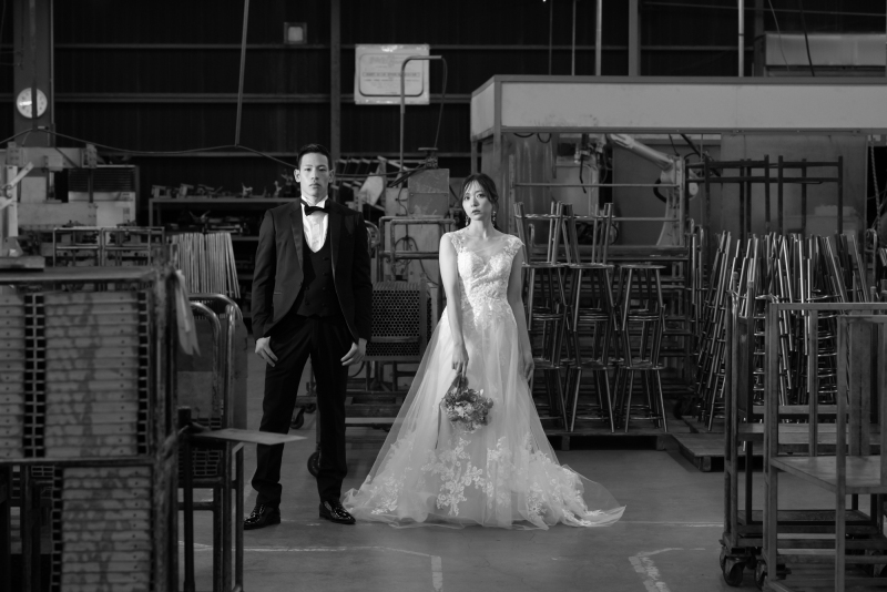 撮影日は土曜日で工場はお休みでした