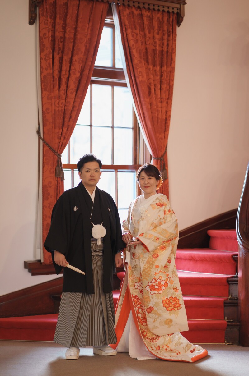 衣裳3点目は和装にお着換え