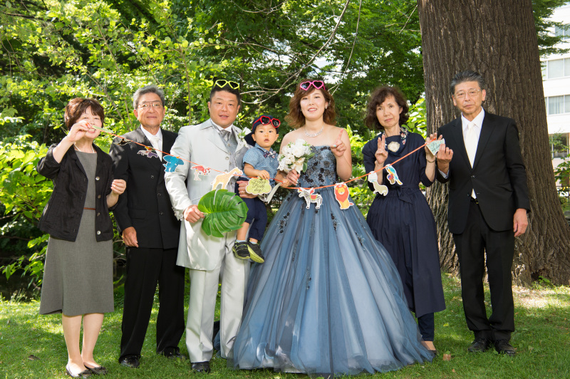 両家も集まり楽しいひと時