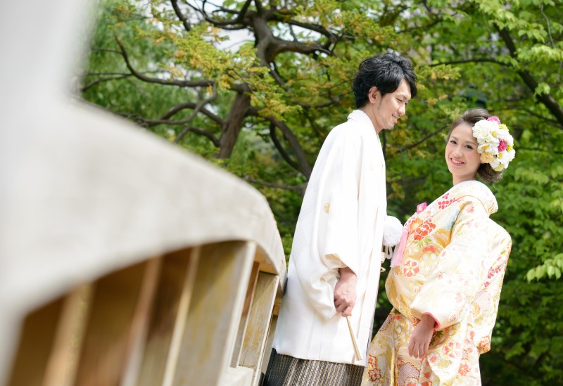 太鼓橋ですてきに