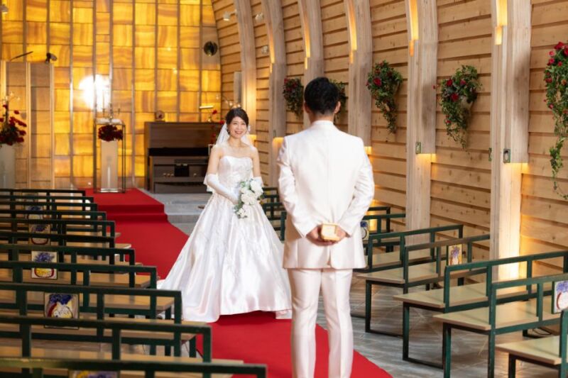 チャペルで一生の記念に残るWedding Photo【お客様の声】