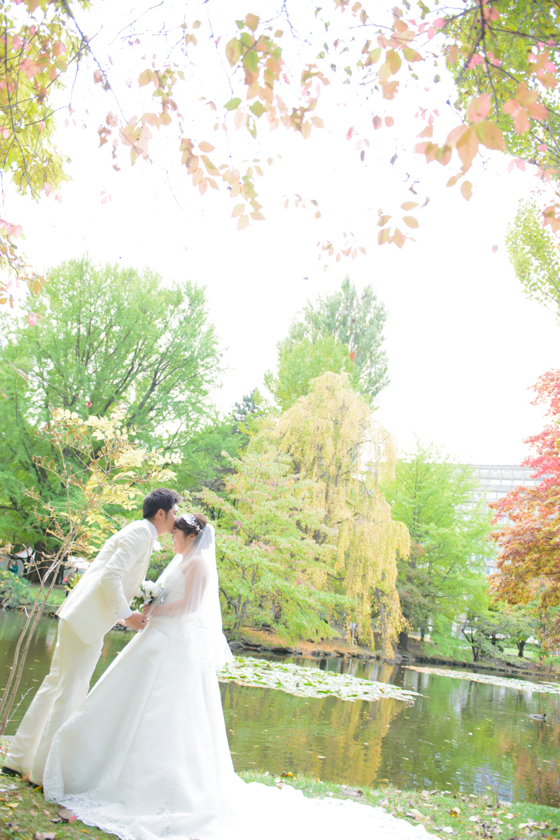 しっかりべ―ルアップそしてキス