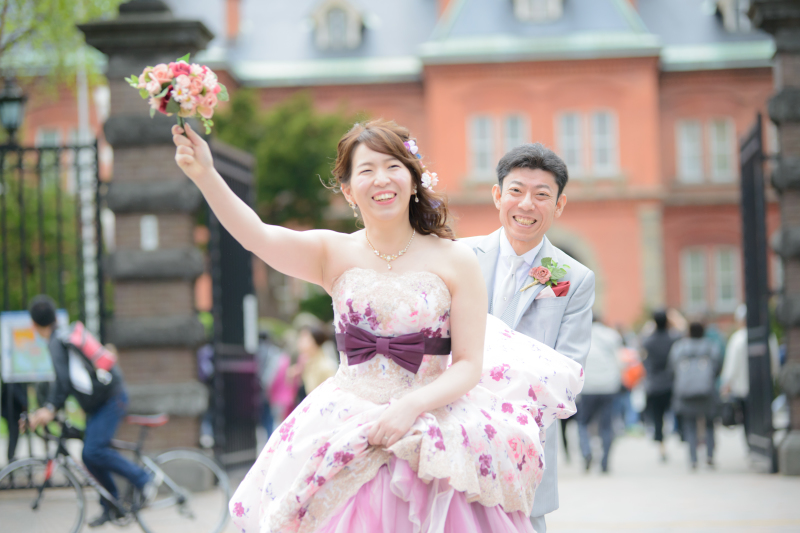 カラードレスは一目ぼれ