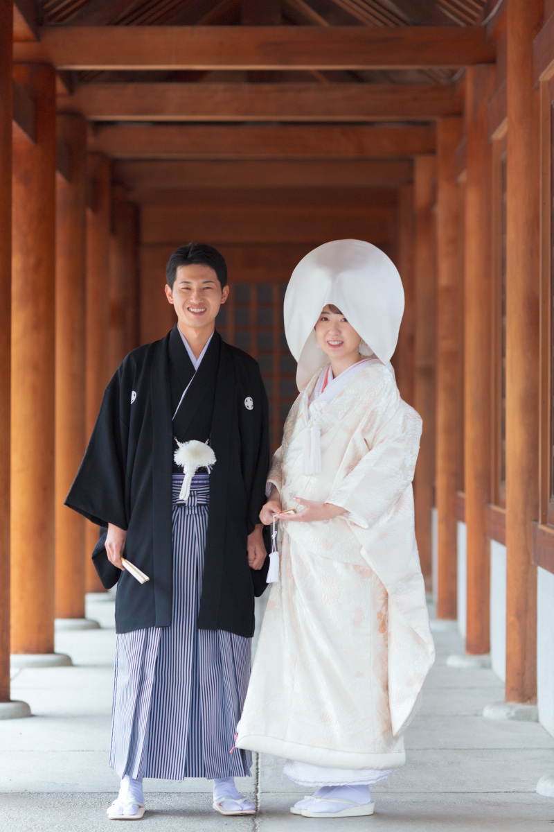 北海道神宮にて挙式