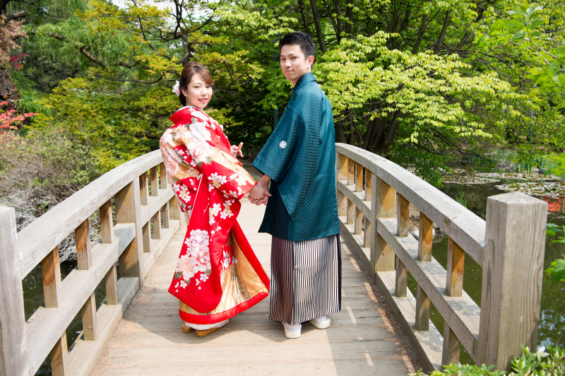 どこで撮影しても決まるおふたり