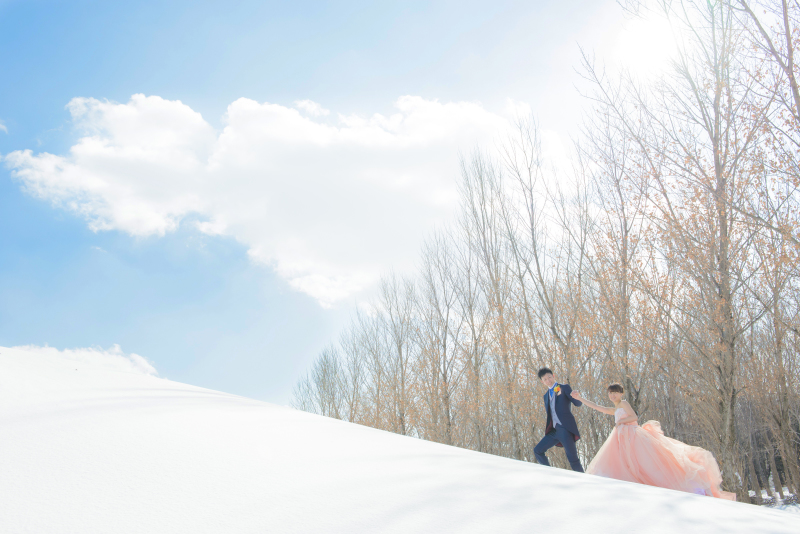 花嫁、北海道に嫁ぐ