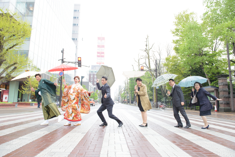 雨も楽しいみんなの思い出