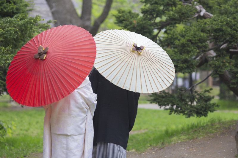 和装のヘアスタイル