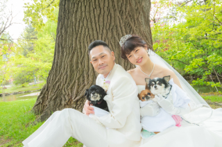 愛犬と家族と！テーマは楽しく和気あいあい♪【お客様の声】