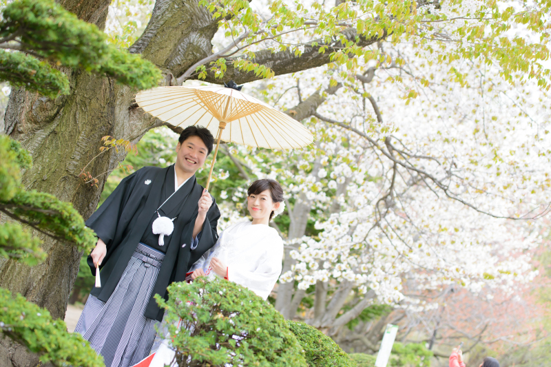 白無垢からスタート