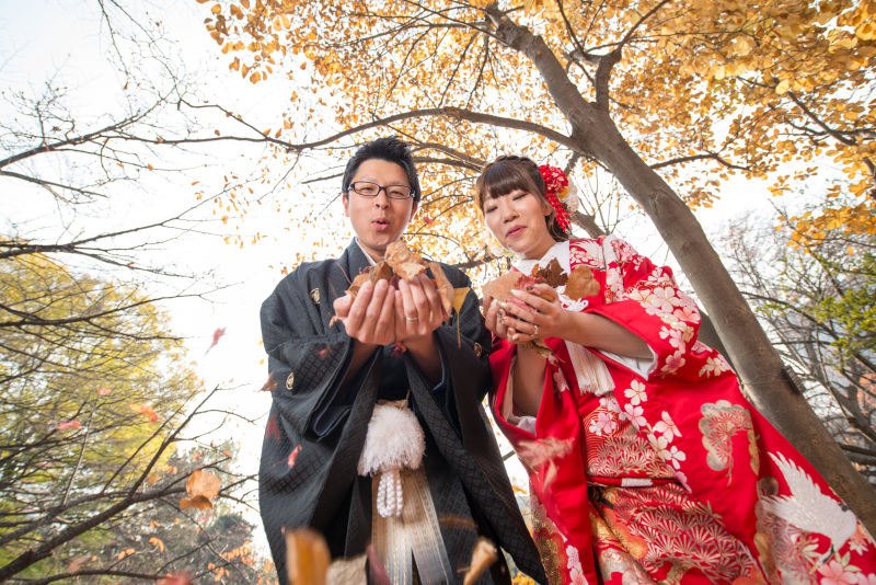 秋の紅葉時期で撮影したかった