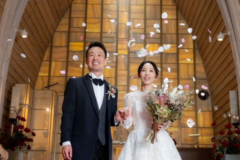 フラワーシャワー