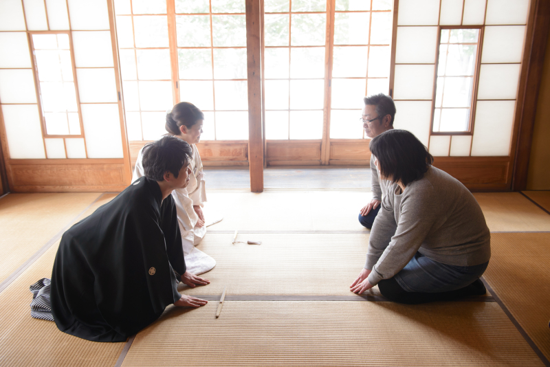 家ではしなかったけれどご両親にご挨拶