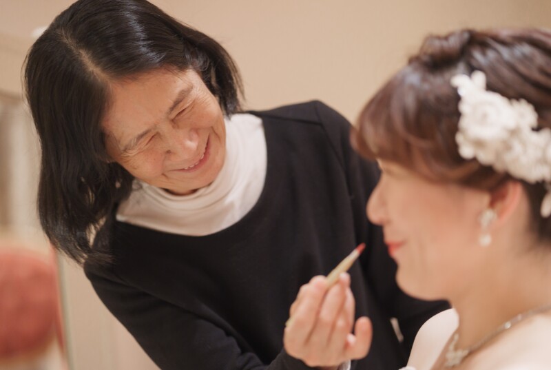 ご新婦お母様ルージュの儀です