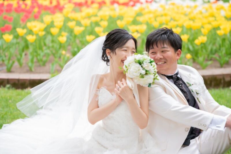 札幌らしさを取り入れて。お花畑&街ロケ&洋館撮影♪【お客様の声】