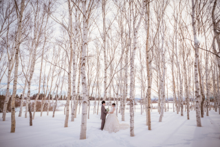 北海道の冬のWedding　Photo／【お客様の声】