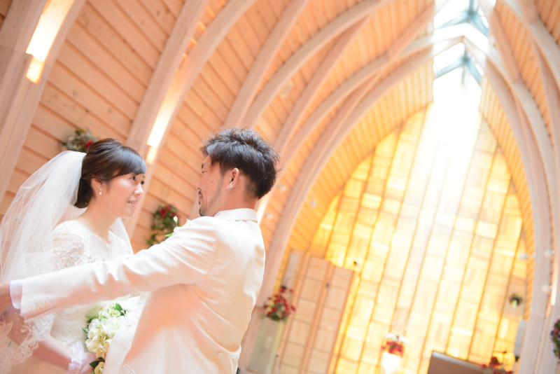 チャペルが希望でした