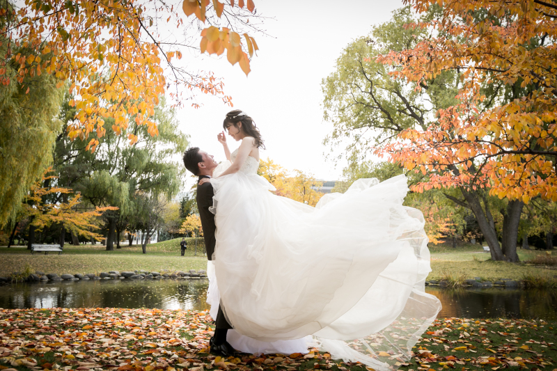 紅葉と一緒にWedding　Photo／【お客様の声】