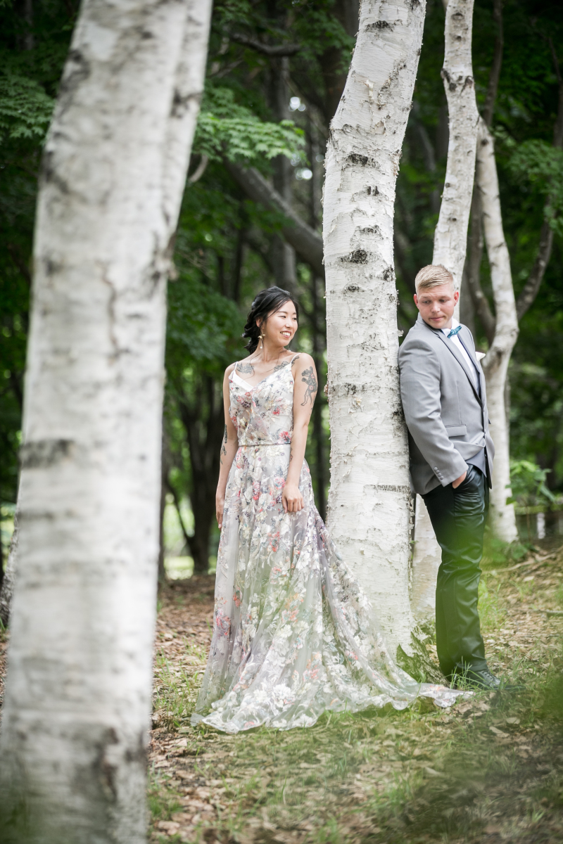 フォトウェデイング2日間衣裳3点私服1点レポート