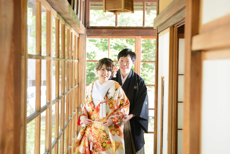 気持ちの良い回廊は光いっぱい