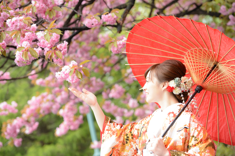 あいにくの雨からの撮影スタート