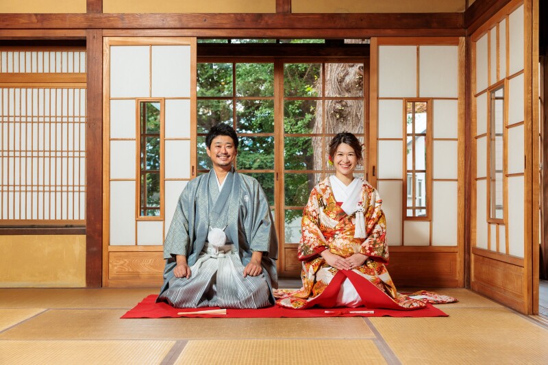 和装でのWedding　Photo